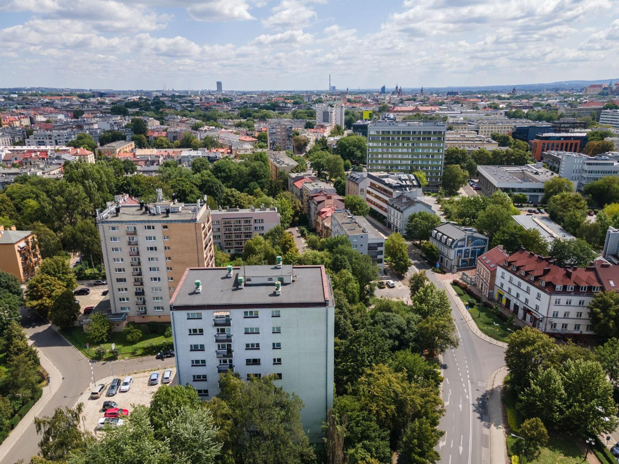 Czarnowiejska Mini Studio With Loggia Cracovia Exterior foto